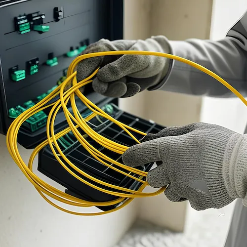 Fiber Optik Kablo Çekimi